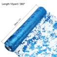 thumbnail image 2 of Mantel Corredor Unique Bargains Lago Azul 11 x 360 Pulgada Rollo Delgado Malla Papel Metálico, 2 of 5