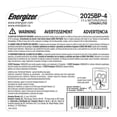 thumbnail image 3 of Pila Energizer Botón 2025 BP4 E301300803, 3 of 4