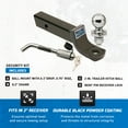 thumbnail image 4 of Reese Interlock Trailer Hitch Ball Mount Security Kit, 6000 Pounds Capacity, 4 of 11