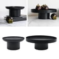 thumbnail image 1 of Bandeja de Soporte para para La Decoración de Escritorio D de Navidad de Acción de Gracias, Grande, Negro+Bandeja de Soporte BLESIY Bandeja de soporte redonda, 1 of 8