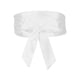 thumbnail image 1 of Cinturón Obi de satén para mujeres de tallas grandes INSPIRE CHIC, cinturón ancho de lazo autoadherente para vestido de novia 41.73-49.61" Blanco, 1 of 7