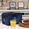 thumbnail image 6 of Pofeuu Glasses And Fireworks Print Toaster Cover 4 Slice, Bread Dust Cover & Fingerprint Protection, Kitchen Small Appliance Covers(Toaster Cover), 6 of 7