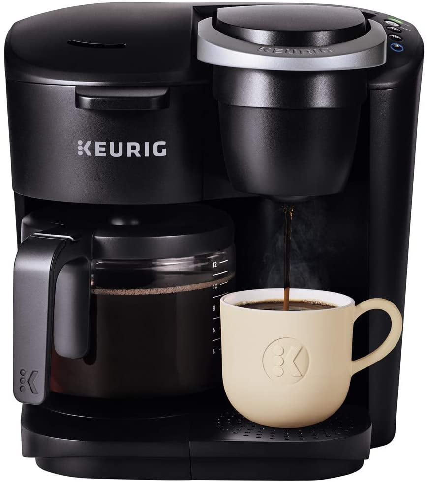 Keurig K-Duo Black Single Serve & Carafe Coffee Maker - Shop Coffee Makers  at H-E-B