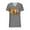 QR1-Gray, variant on VKOYWKM Womens Funny Thanksgiving Shirts Short Sleeve Fall T-Shirts Pumpkin Graphic Tees V Neck Thanksgiving Halloween Tops Loose Fit Blessed T Shirts