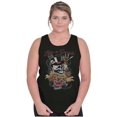 thumbnail image 4 of Life's A Gamble Skull Rose Tattoo Tank Top T Shirts Men Women Brisco Brands X, 4 of 6
