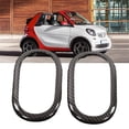 thumbnail image 1 of Bisel 2 Piezas De Fibra De Carbono Estilo Manija De Puerta Interior Bisel Reemplazo Para Smart Fortwo C453 A453 W453 Facelift 2015-2020, 1 of 7