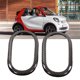 thumbnail image 3 of Bisel 2 Piezas De Fibra De Carbono Estilo Manija De Puerta Interior Bisel Reemplazo Para Smart Fortwo C453 A453 W453 Facelift 2015-2020, 3 of 7