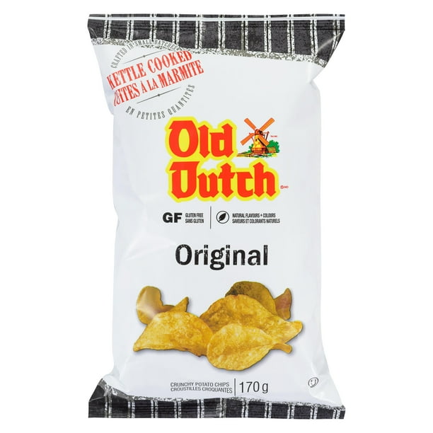 Old Dutch Kettle Original, 170 G Walmart.ca