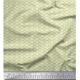 thumbnail image 1 of Soimoi Velvet Fabric Geometric Small Print Fabric by Yard 58 Inch Wide, 1 of 1