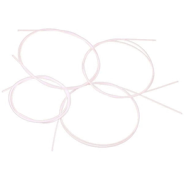 Xuanheng 4pcs Different Diameter White Nylon String Set For Ukulele Musical Accessories