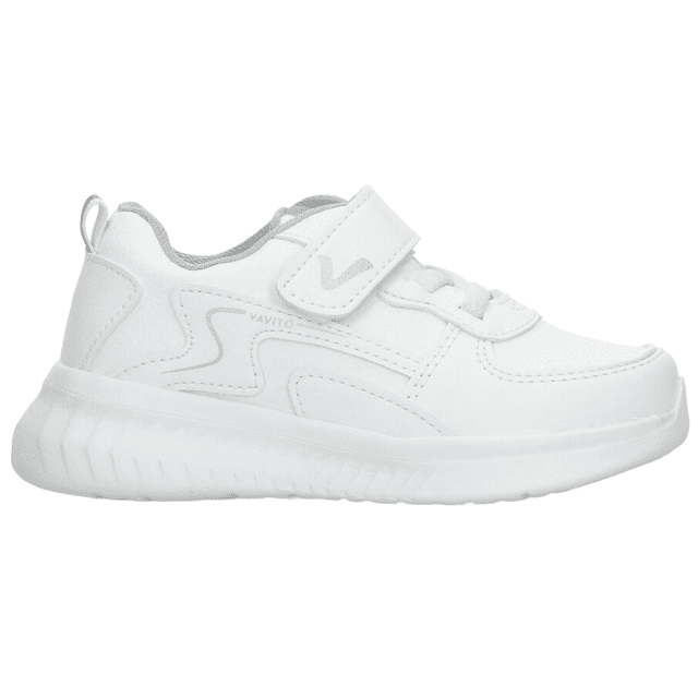 Tenis Vavito Niña Blanco Escolar Infantil T22-26 blanco 24