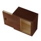 thumbnail image 4 of Joyero De Organizador Caja De Almacenamiento De Exhibición Para Coleccionables Anillos Pendientes Collar Organización para hogar Marron oscuro Yinane Organizador de joyas de anillo, 4 of 8