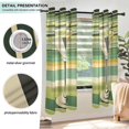 thumbnail image 3 of Yayeee Window Curtains Set of 2 for Living Room Light Filtering 63"x52", Colorful Martini, 3 of 7