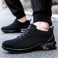 thumbnail image 1 of Zapatos casuales para hombre Zapatillas de trabajo transpirables Ligero Antipinchazos para trabajar Likrtyny Tenis De Mujer Tenis De Hombre, 1 of 8