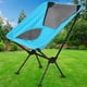 thumbnail image 4 of Sillas De Camping Ultraligeras Silla de hierro plegable portátil gruesa para barbacoa, viajes, pesca, senderismo (azul), 4 of 5