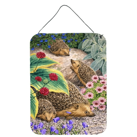 Hedgehogs Wall or Door Hanging Prints
