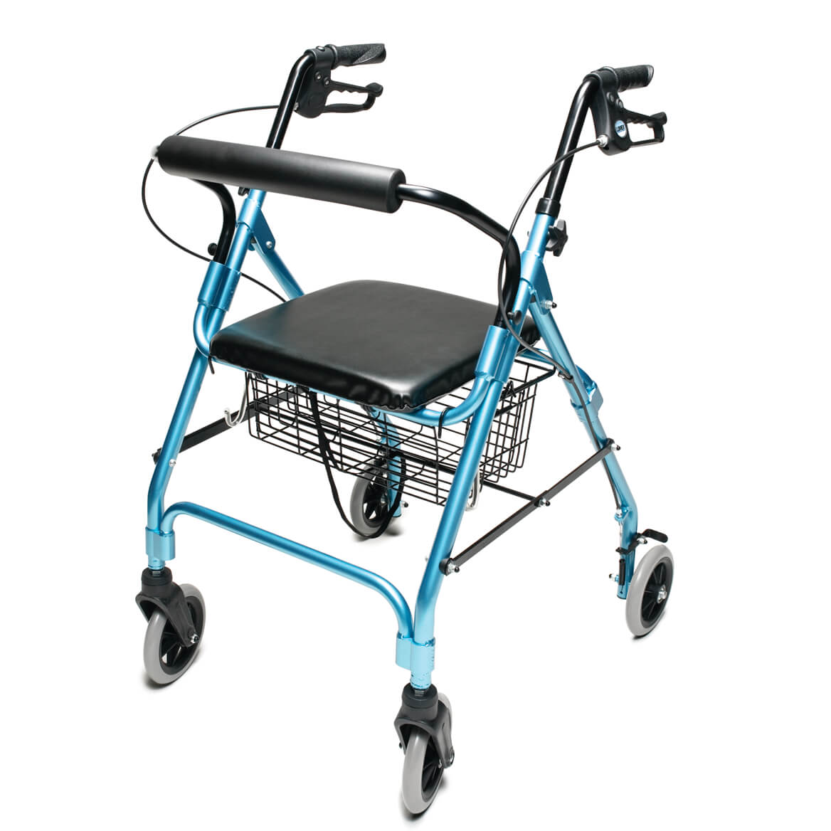 Lumex Walkabout Lite 4 Wheel RollatorAqua