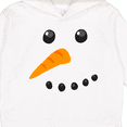 thumbnail image 3 of Inktastic Snowman Face Toddler Hoodie, 3 of 4