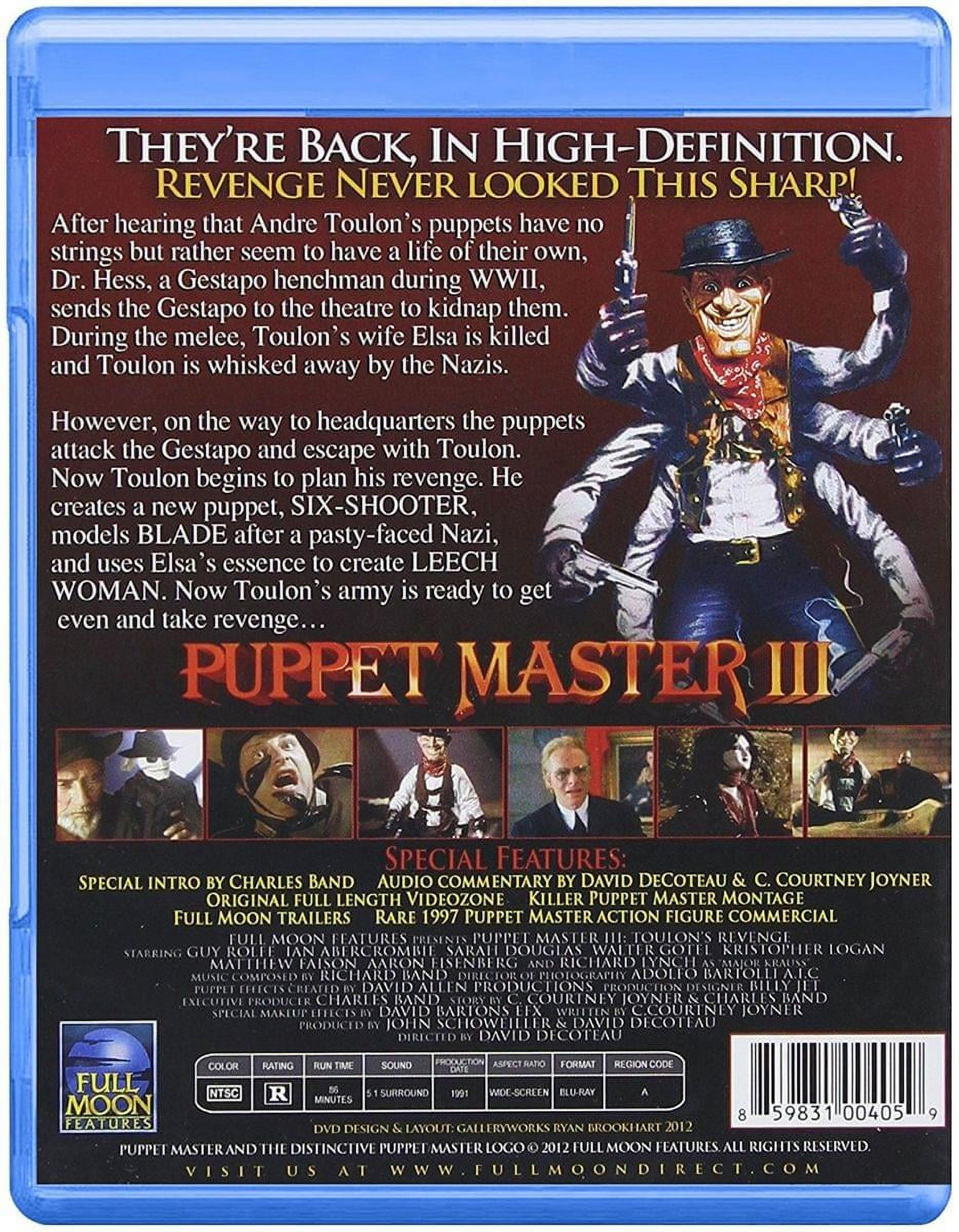 Puppet Master 3 (DVD) - Walmart.com
