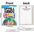thumbnail image 2 of Inspirational Classroom Decor Canvas Wall Art Framed Paintings for Wall Decorations for Home Office Nursery School Playroom Bedroom Diversity Posters for Classroom Prints for family and friends, 2 of 6