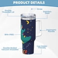thumbnail image 5 of KLL Dinosau Space Explorer Print 40oz Stainless Steel Insulated Car Cup Coffee Mug with Spillproof Lid - Keep Your Drink Hot or Cold on the Go, 5 of 8