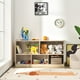 thumbnail image 5 of Costway Librería para Niños y Organizador Juguetes Mueble de 5 Cubos para Juguetes Muñecas Libros Estante de Madera con 5 Compartimientos, 5 of 10