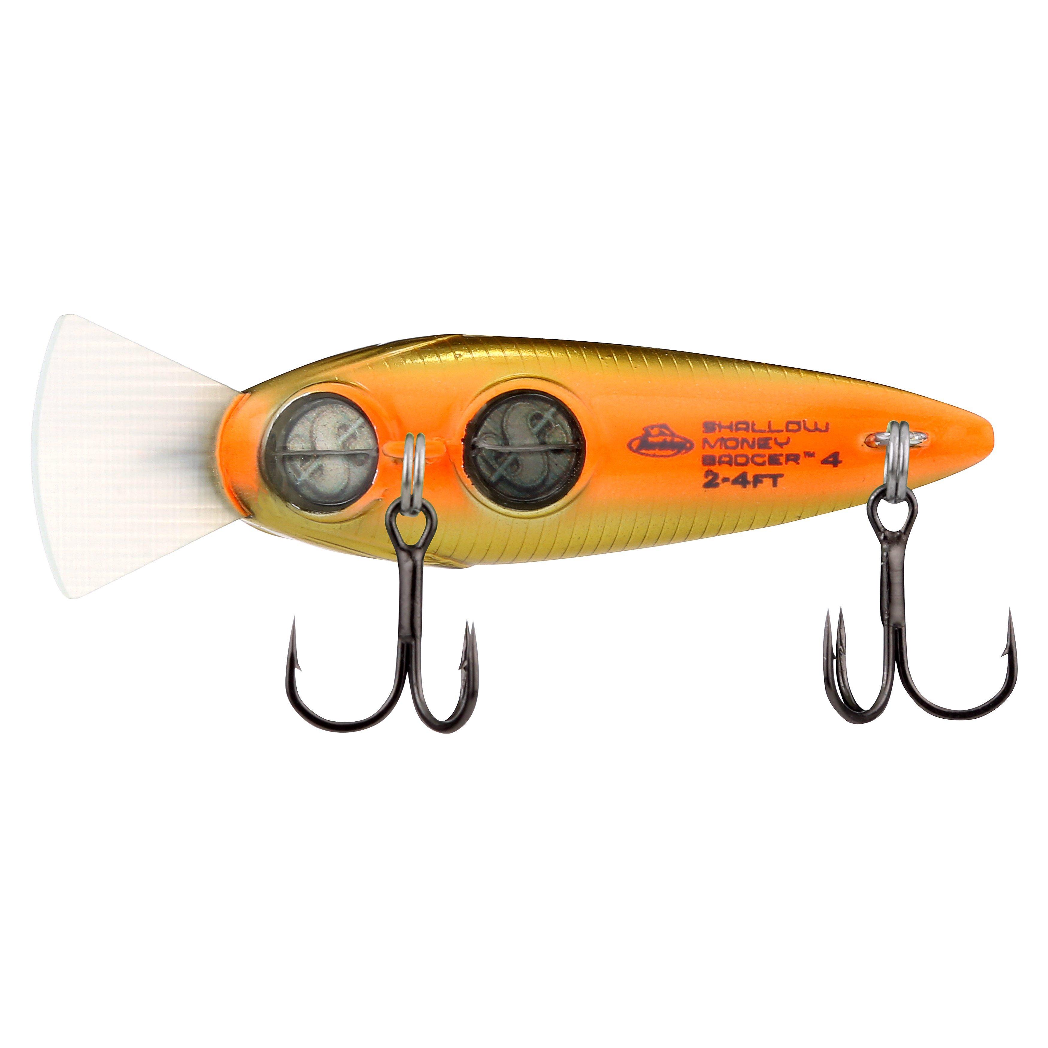 Berkley Shallow Money Badger Fishing Crankbait, 1.5 in, Hybrid Baitfish-Crayfish