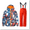Orange, variant on YEEFINE Boy's Snow Jacket Pants Suits, Winter Hooded Insulated Ski Suit Windproof Waterproof Outdoor Green US8