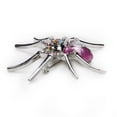 thumbnail image 2 of Broche de araña Salvador Diamantes de imitación, 2 of 10