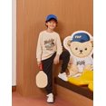 thumbnail image 4 of Arshiner Boys Camo Clothes 2 Piece Graphic Printed Sweatshirt and Pants Outfit Fall Winter Clothing Set, 4 of 6