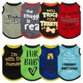 thumbnail image 2 of 8pcs Of Stylish & Airy Dog Shirts - Perfect For Pet Outdoor Playing, 2 of 5
