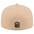 thumbnail image 4 of Men's New Era Tan Tampa Bay Buccaneers Candied Pecan 59FIFTY Fitted Hat, 4 of 6