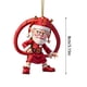 thumbnail image 3 of onlyliua ¡ ¡Ofertas Prime Day Hoy 2024! Adorno Colgante Navideño Adorno para Árbol de Navidad Casa de Papá Noel Adorno Colgante Acrílico, 3 of 7