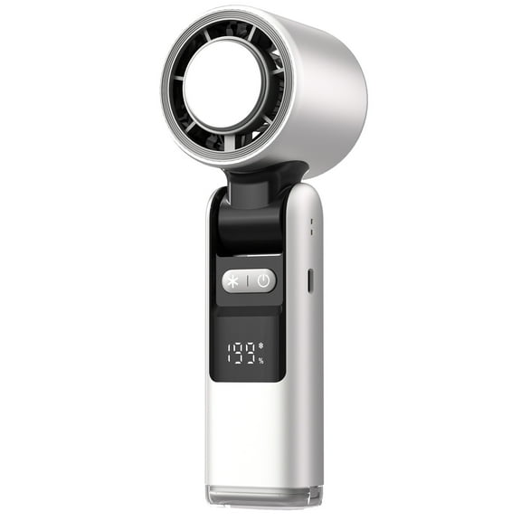 2025 New High-Speed Cooling Handheld Fan - 199-Level Instant Ice Breeze, Portable USB Foldable Neck Fan for Ultimate Comfort