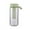 Green, variant on Heat Resistant Water Bottle with Tea Separation Filter, Portable Cold Brew Coffee Water Bottles, Daily Hydration Water Bottle for Adults, Vacuum Bottle, Leakproof Popup Cap, BPA FREE - 600ml(Gray)