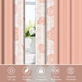thumbnail image 3 of Pink Blackout Window Curtains for Living Room,Thermal Insulated Curtains,52x84 Inch,Set of 2, 3 of 6