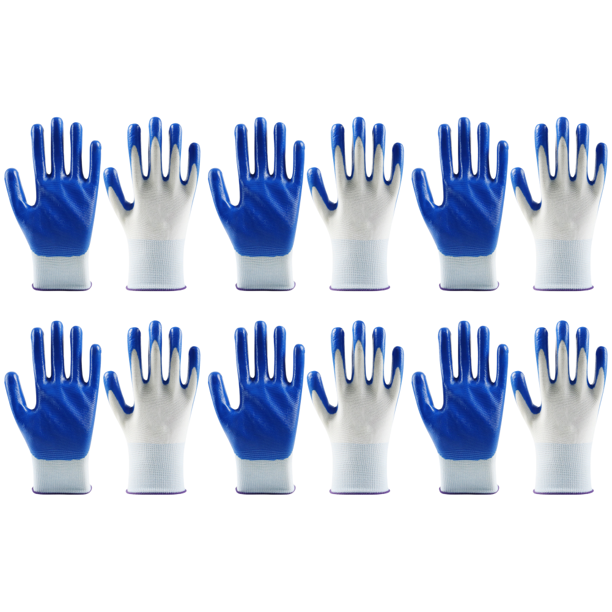Guantes Nitrilo Seguridad para El Desgaste Sin Deslizamiento Protección Laboral