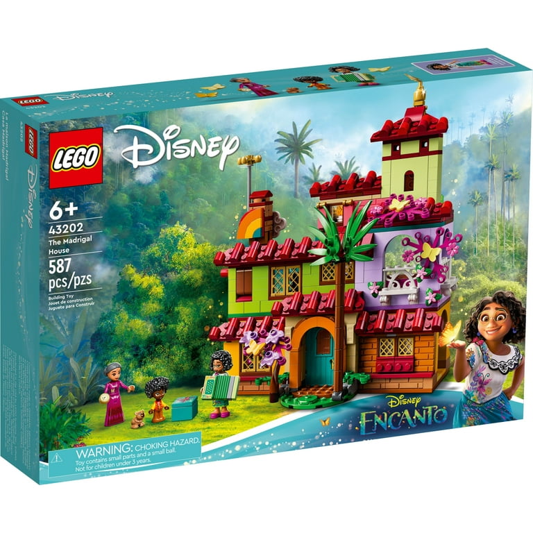 El cuarto declaración Alegaciones LEGO Disney Encanto The Madrigal House 43202 Building Kit; A Top Gift for  Kids Who Love Construction Toys and House Play (587 Pieces) - Walmart.com