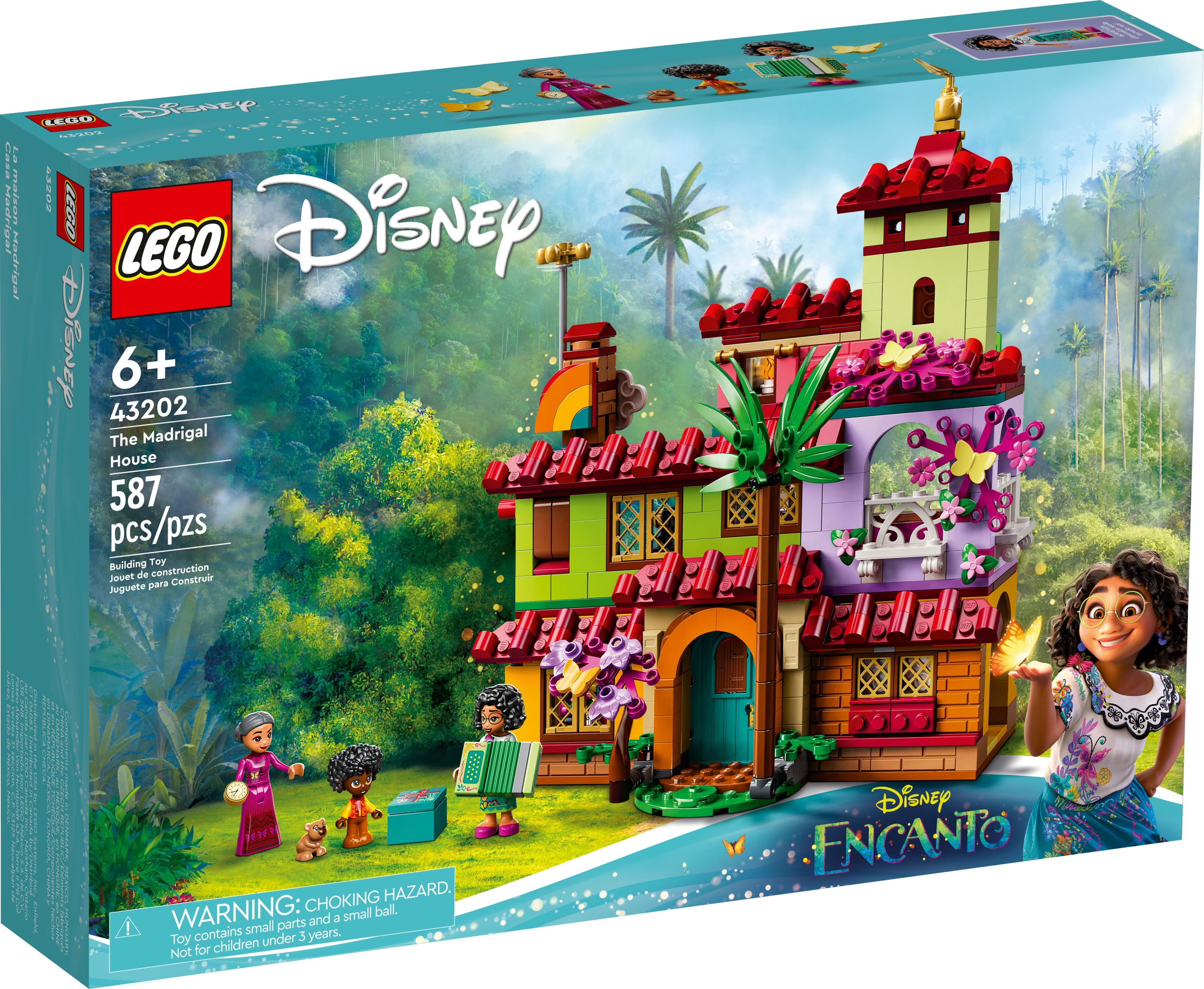 LEGO Disney Encanto the Madrigal House 43202 Multicolor Building Kit - image 3 of 8