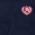 thumbnail image 3 of Disney - Mickey & Friends - Minnie Mouse - Heart Shaped Pocket - Men's Short Sleeve Graphic T-Shirt, 3 of 5