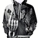 thumbnail image 4 of Sudadera con capucha para hombre, sudadera con estampado 3D de calavera, ropa para exteriores, jersey de moda diaria, sudaderas con capucha de manga larga de otoño para hombre, 4 of 4