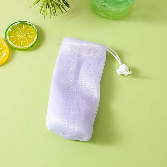Soap Bag Natural Sisal Soap Saver Bag Pouch Mesh Waste Exfoliating Foaming and Drying Soap Holder for Shower