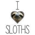 thumbnail image 2 of CafePress - I Love Sloths Mug - 11 oz Ceramic Mug - Novelty Coffee Tea Cup, 2 of 4
