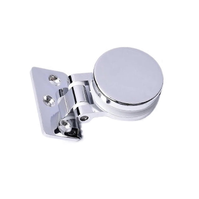 2 pieces of glass door hinges, suitable for 5-8mm thick glass, mirror finish surface treatment