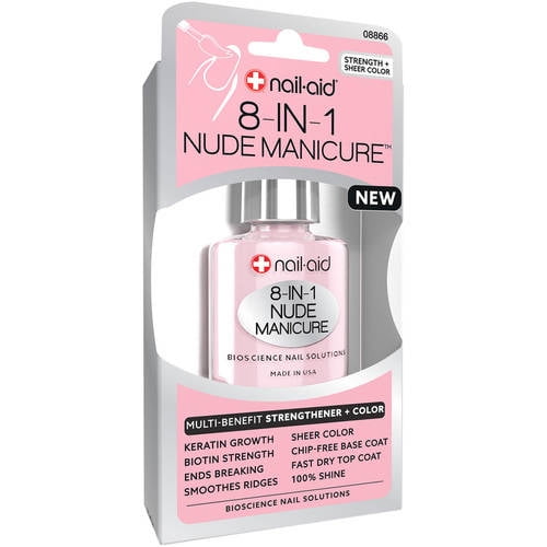 NAILAID 8in1 Nude Manicure, 0.55 fl oz