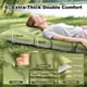 thumbnail image 3 of Colchoneta Individual para Dormir de Acampar, Colchoneta Inflable Extra Gruesa de 6" con Almohadas, Bomba de Pie Integrada, Colchón de Aire Ultraligero para Tienda de Campaña, Equipo Esencial para Se, 3 of 9