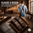 thumbnail image 6 of Adjustable X Shaped Suspenders for Men Women, Heavy Duty Elastic Suspenders with Metal Swivel Hooks, Elastic Pants Braces Fashion Clothing Accessories, 6 of 7