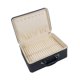 thumbnail image 5 of Caja de joyería para brazaletes, estuche de cuero PU para pulseras, organizador de joyas, estuche de exhibición para Blanco y negro, 5 of 8