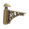 thumbnail image 2 of deevoka Glass Shelf Bracket Baroque Replacement Wall Mount Bathroom Bronze, 2 of 9