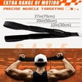 thumbnail image 4 of Tricep Rope Cable Attachment Handles, Long Triceps Pull Down Rope for Push Downs, Crunches, Facepulls - Greater Range of Motion for Gym Black, 4 of 6